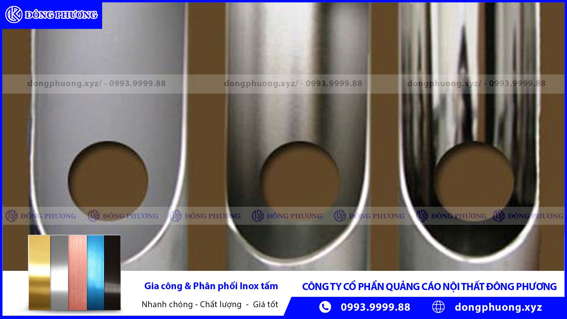 Phân loại độ bóng bề mặt inox