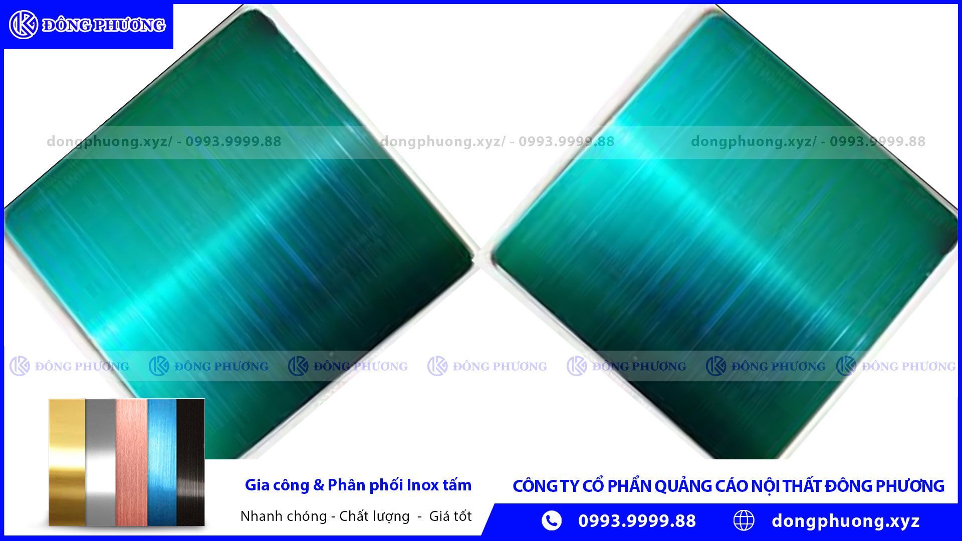 Phân loại, ưu điểm, ứng dụng của inox mạ xanh lá cây